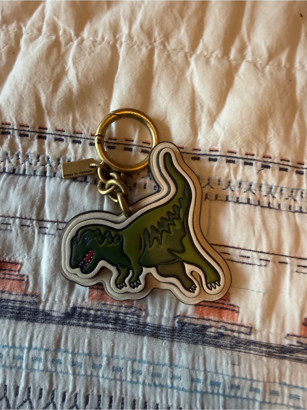 Coach Rexy and Canvas Bag Charm - Picture 3 of 4